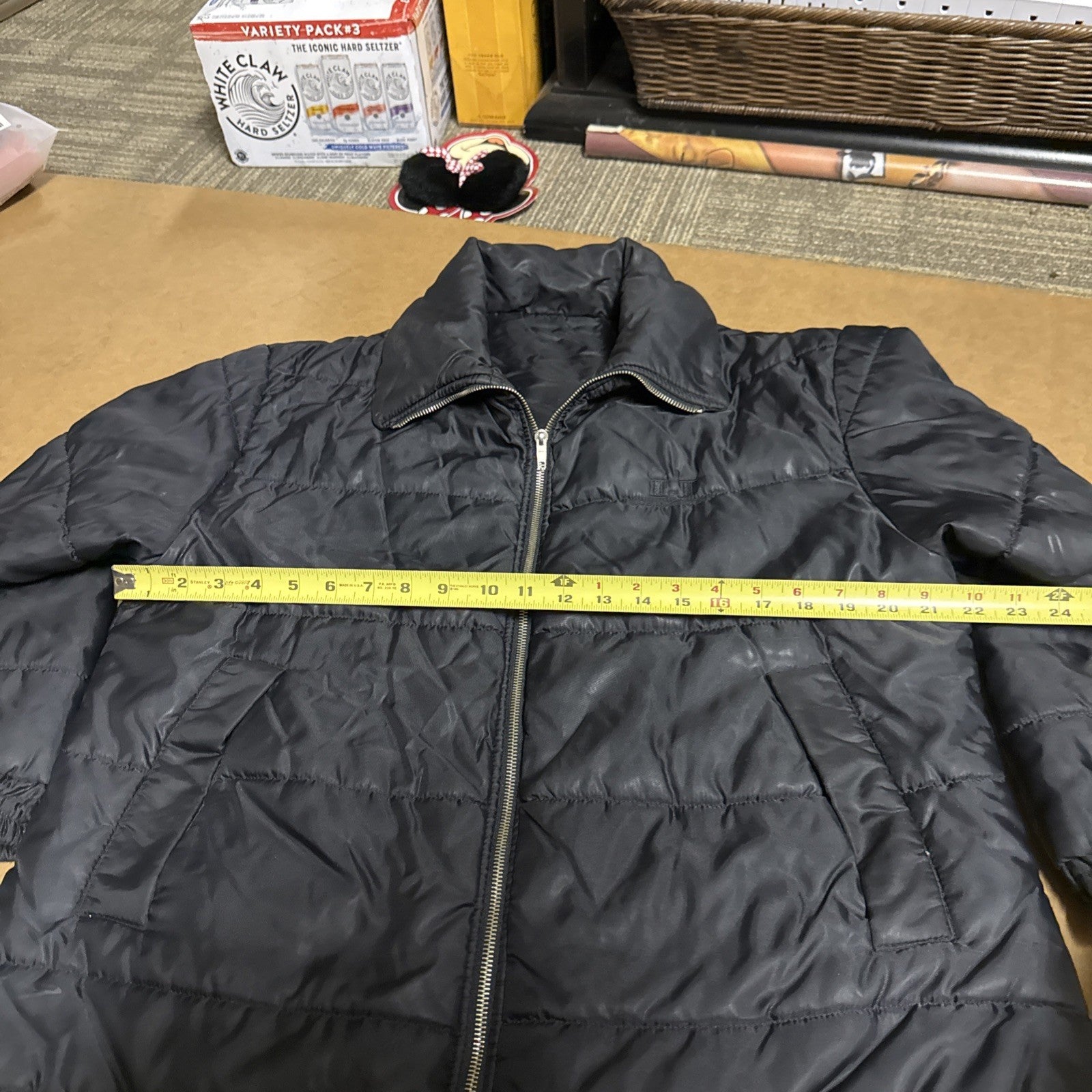 Vintage Iceberg Black Puffer Jacket5