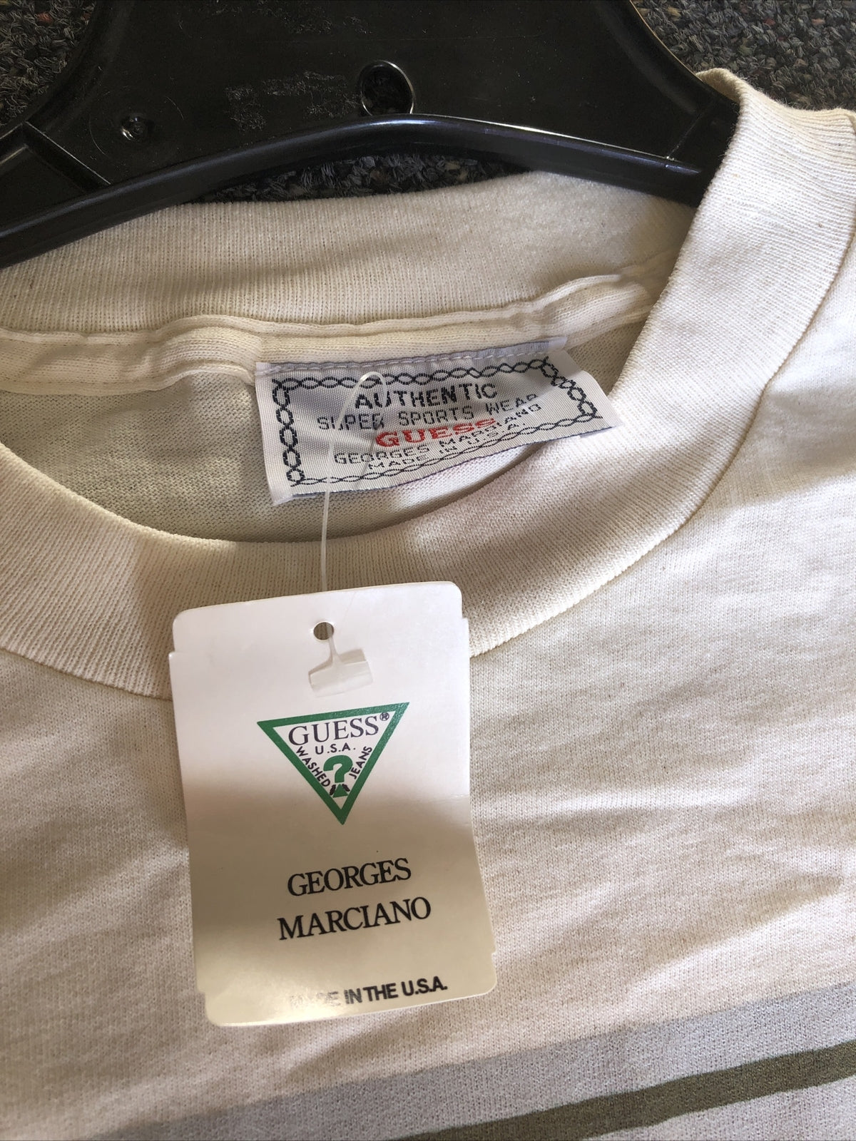 Vintage 90s NOS Guess By Georges Marciano Shirt Size L2
