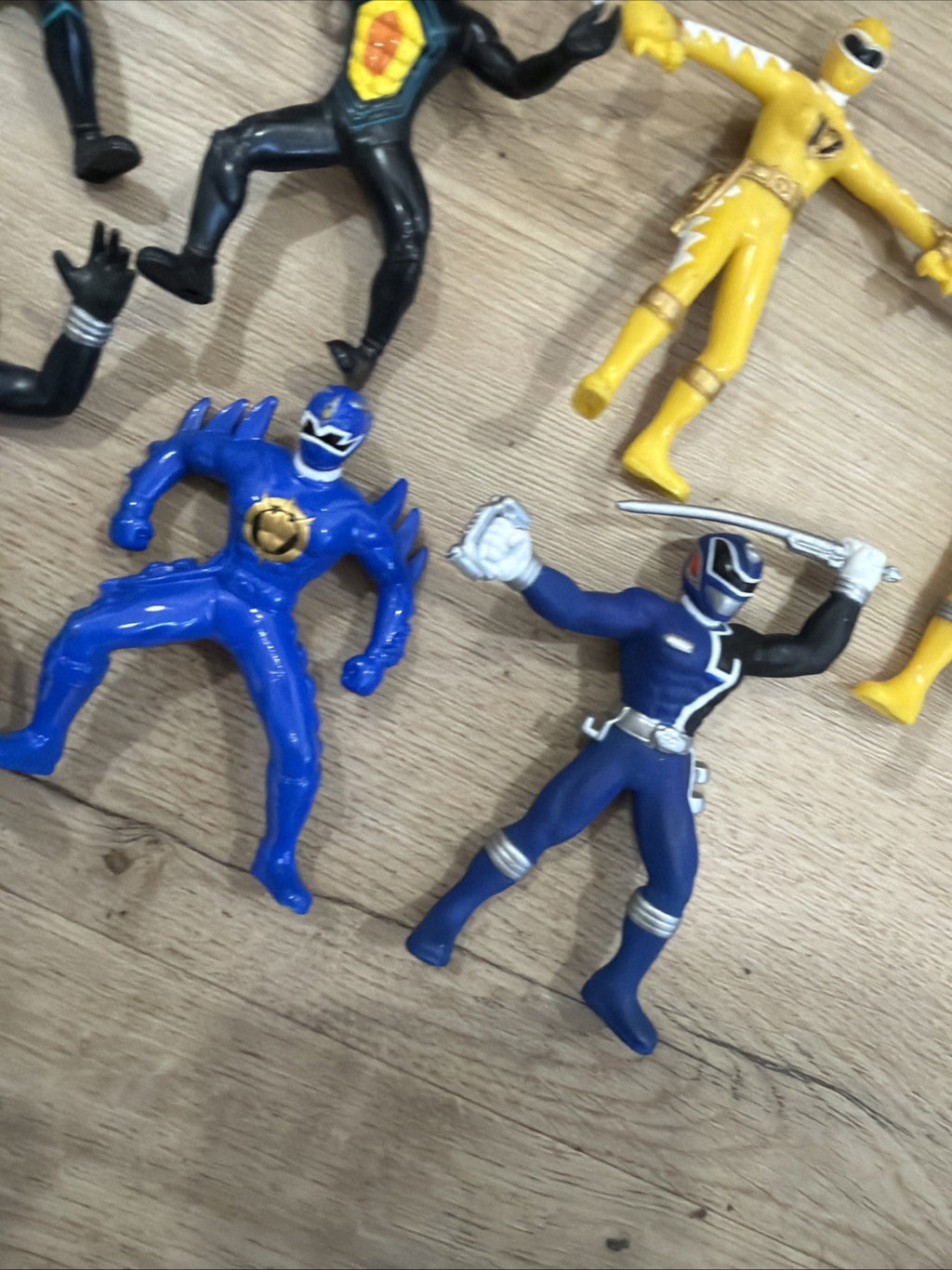 Vintage Lot Of 12 POWER RANGERS Action Figures7
