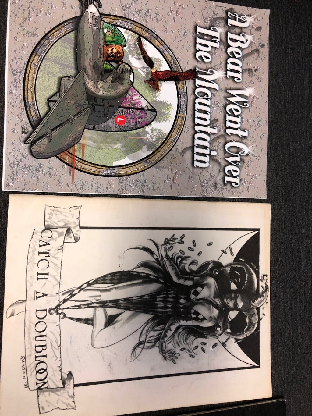 Lot 7 Noreascon Three Janice Adventure Catch Doubloon Bear Went Over The Mountn4