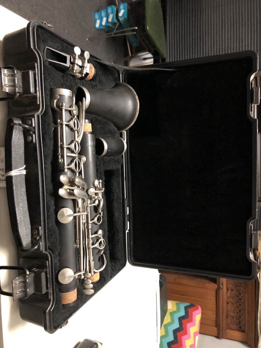 A24 Vintage EM Winston Student Clarinet With case Student Instrument Tag On1