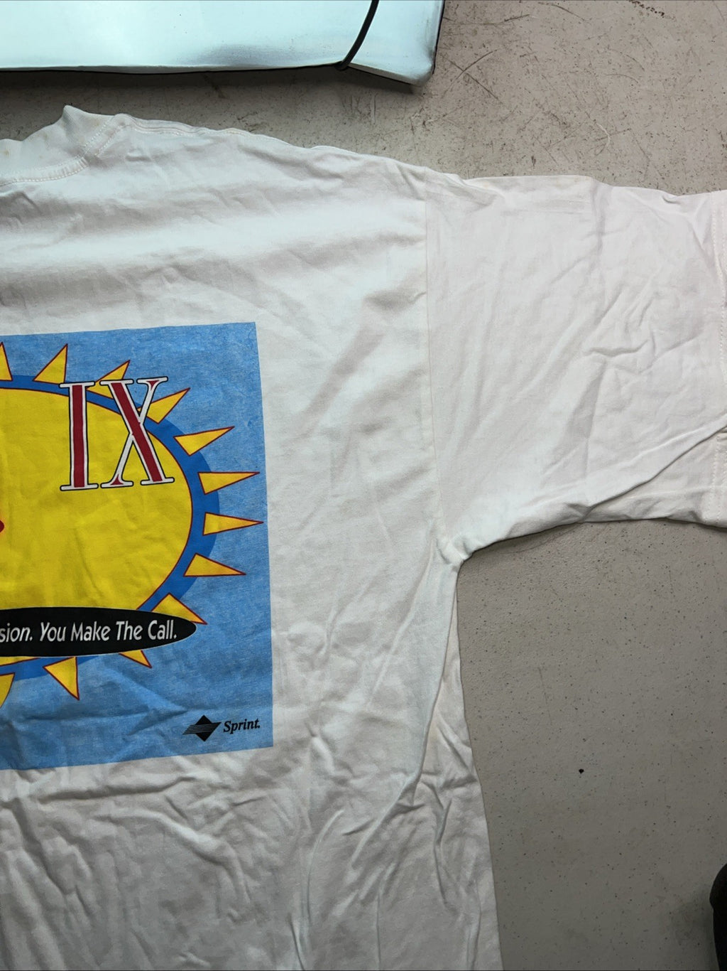 Vintage Sprint “Moonlight Madness” Promo T-Shirt XL 90s Graphic Tee Tech6