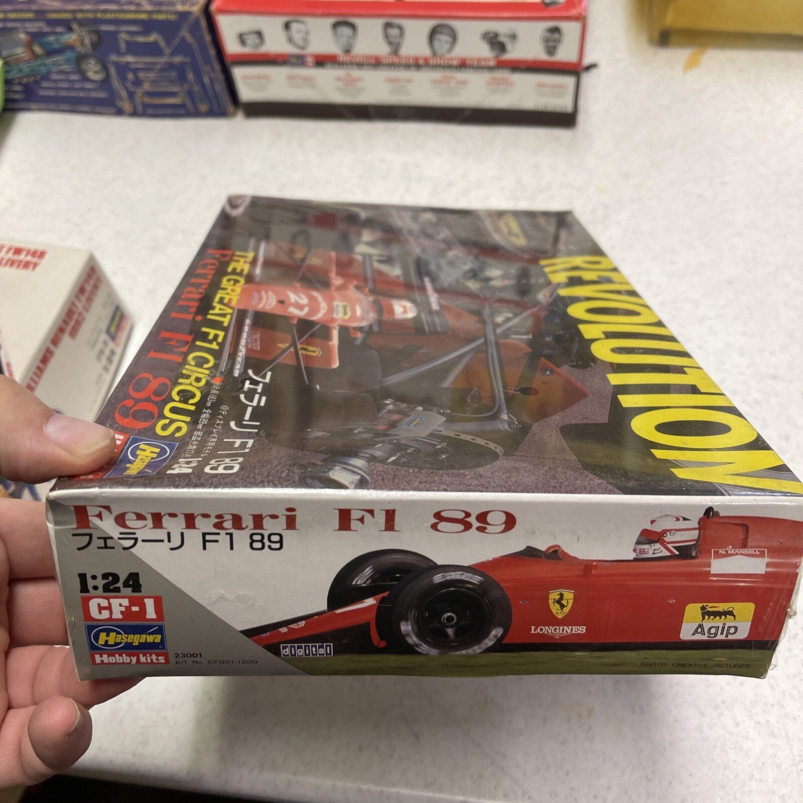 1/24 Hasegawa Ferrari F189 Maintaining / Marboro Sealed2