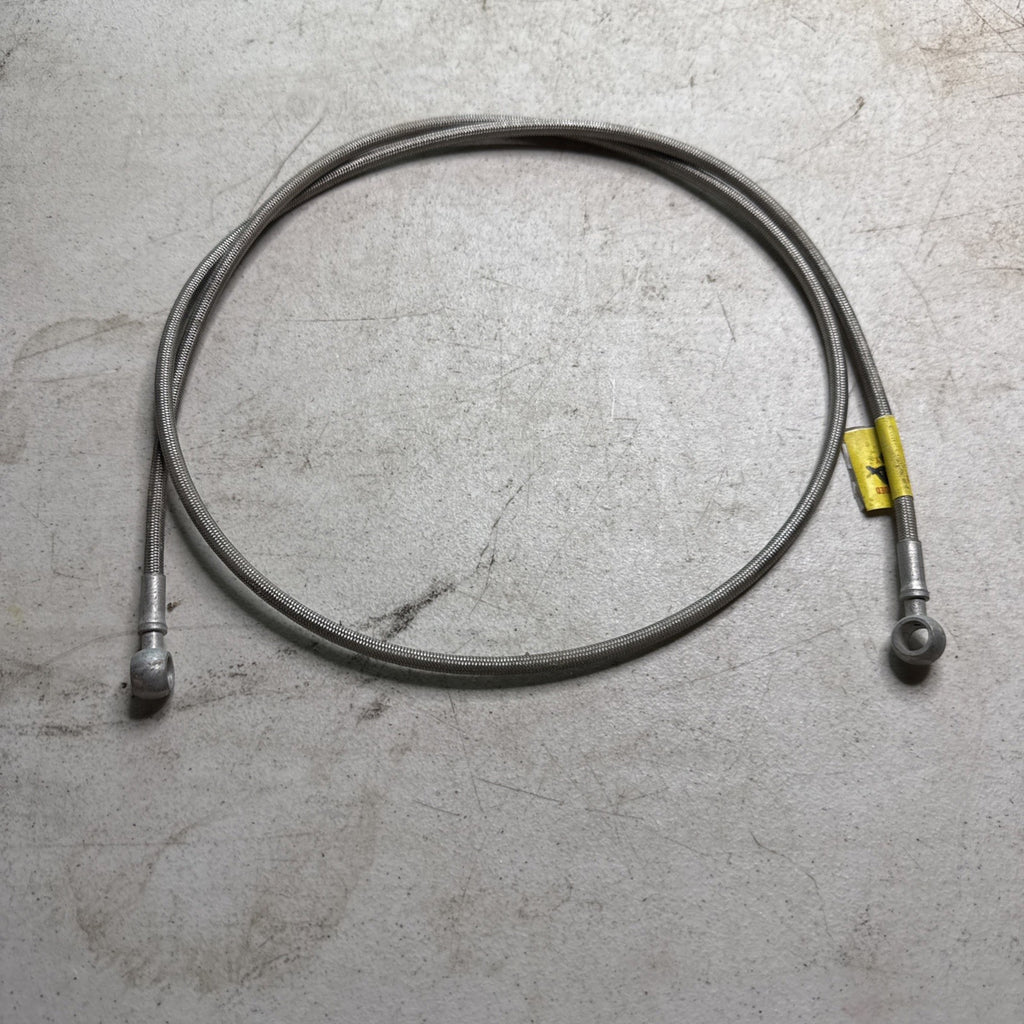 Vintage Earls 54” Stainless Steel Braided Hoses w/ Banjo Fittings Scta Racing0