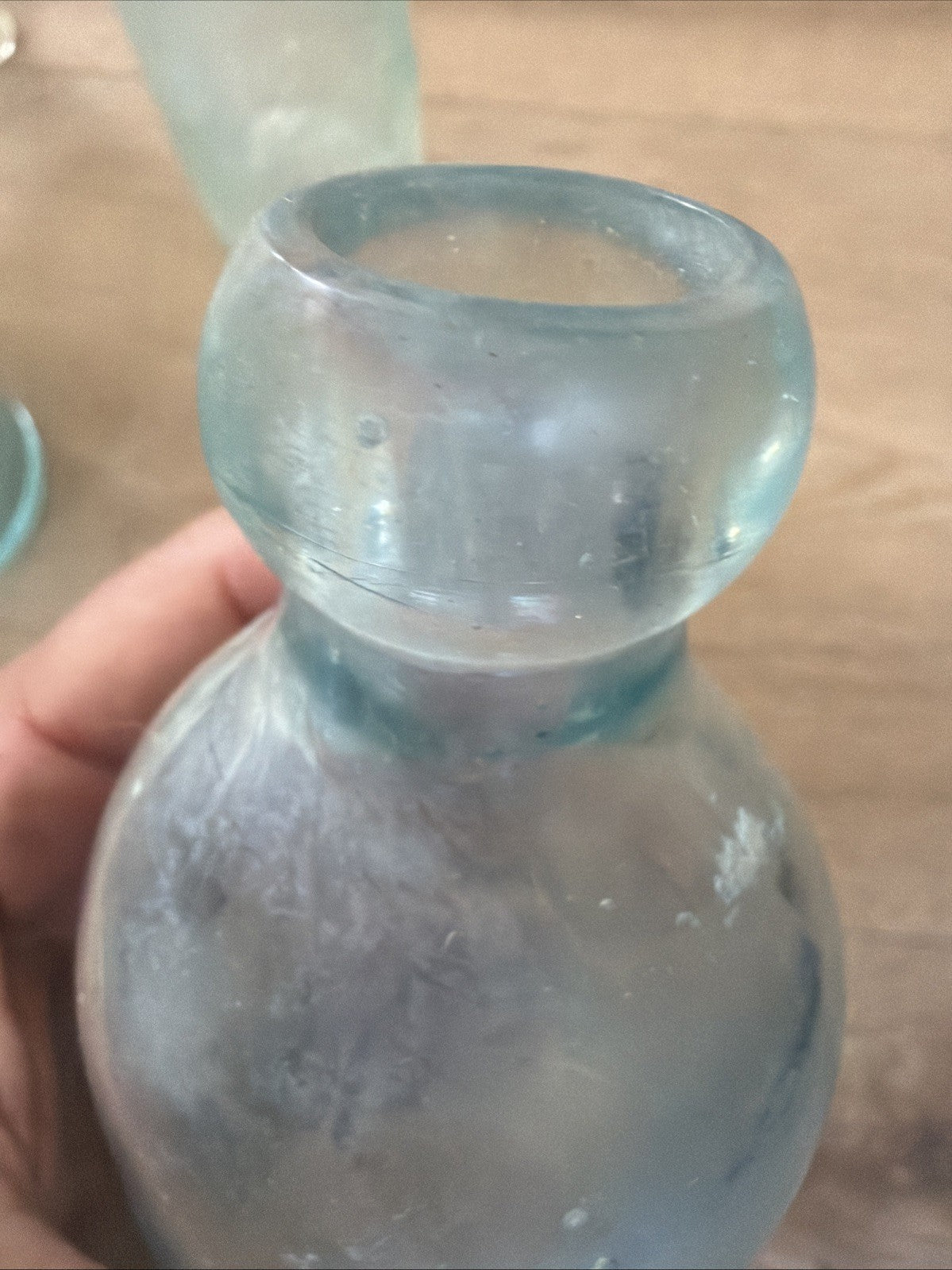 Antique Blob Top Glass Bottle Lot Of 3 Samuel Springs Soda John Howell Appleton11