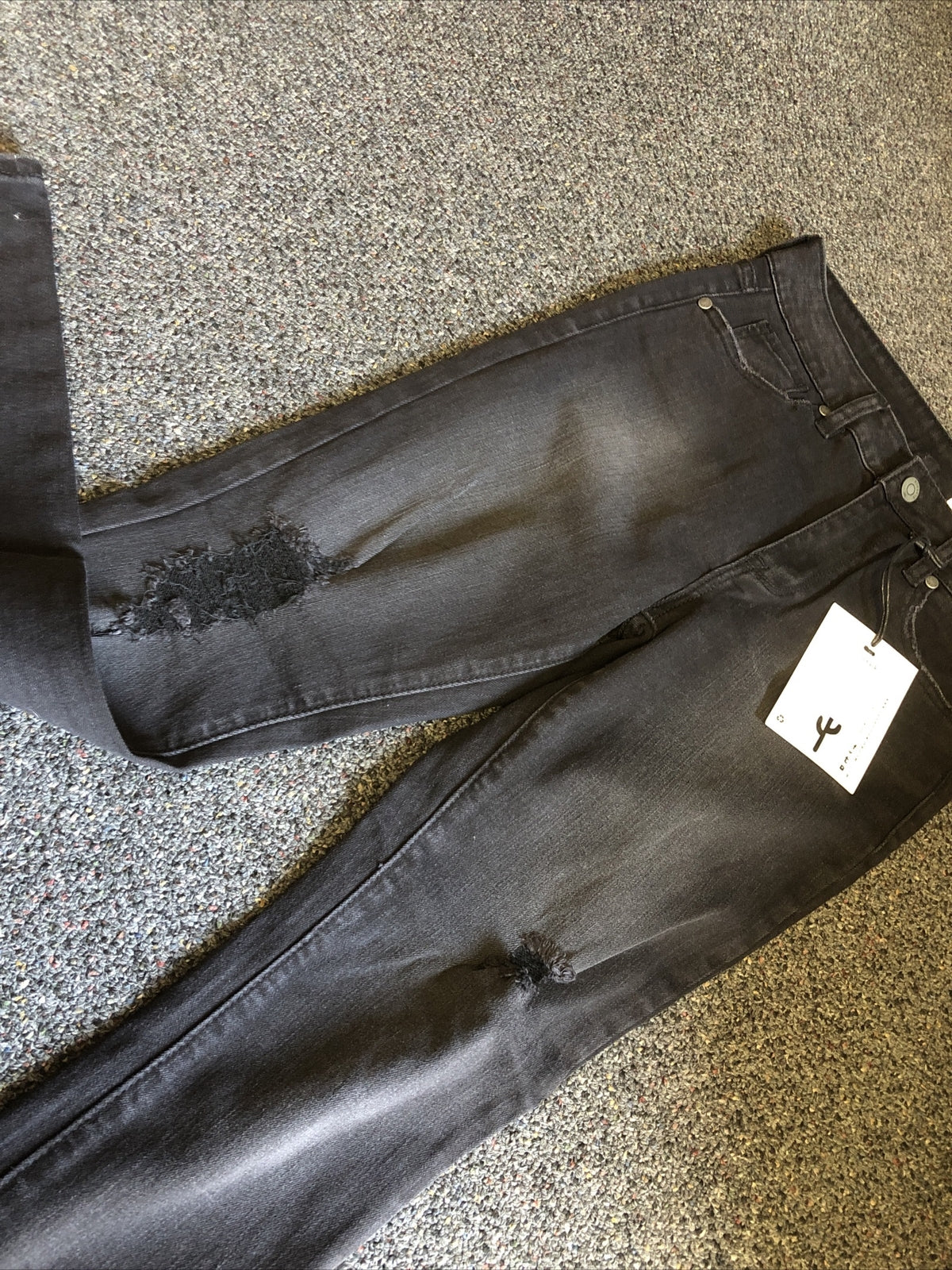 Pistola Women's Nocturnal Jeans Size 27 NWT Black/Dark Gray1