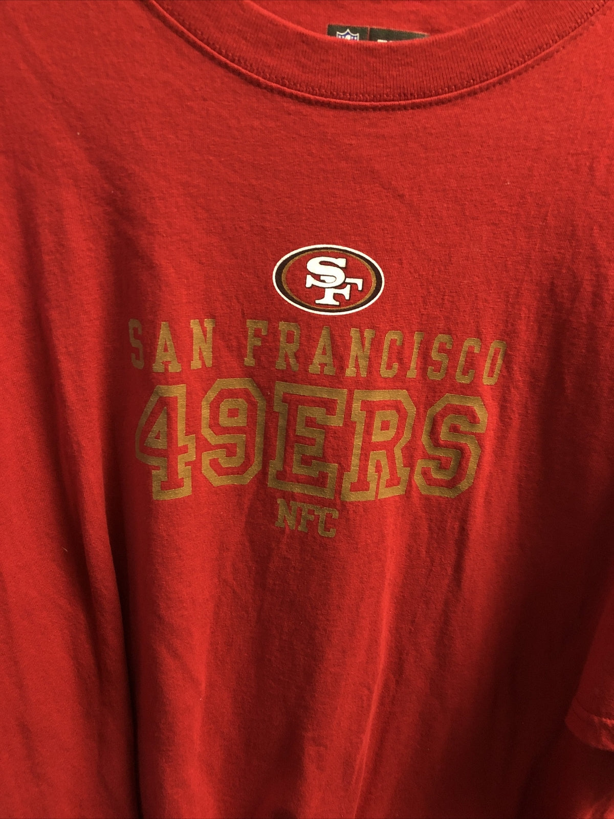NFL Apparel SF 49ers T Shirt Size XL1