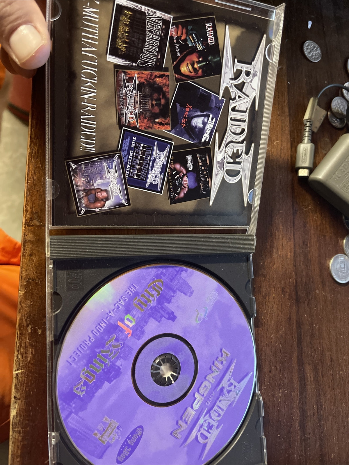 X-RAIDED Kingpen City Of Kings OOP Rare Brotha Lynch Hung 20021