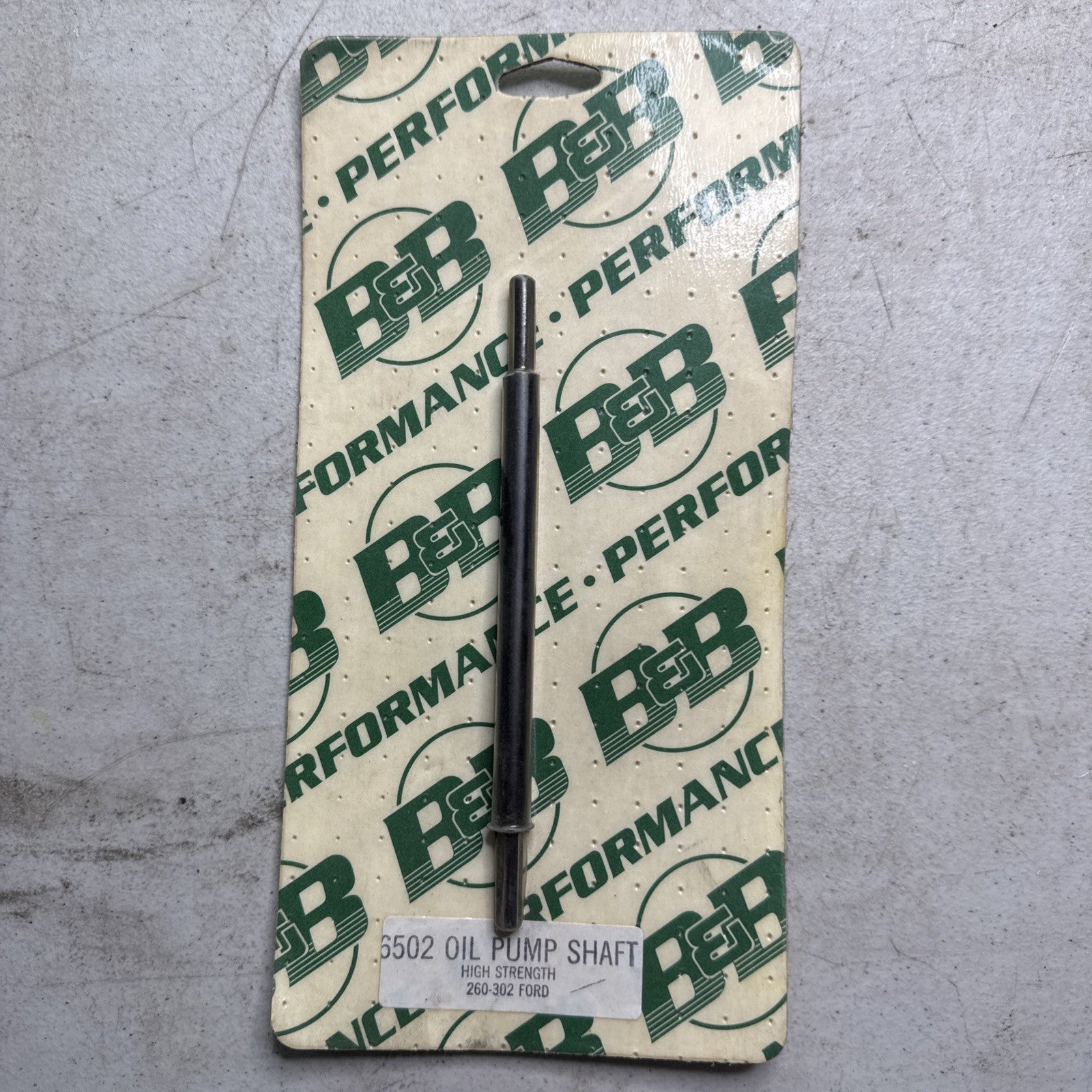 B&B Performance 6502 Oil Pump Shaft High Strength 260-302 Ford0