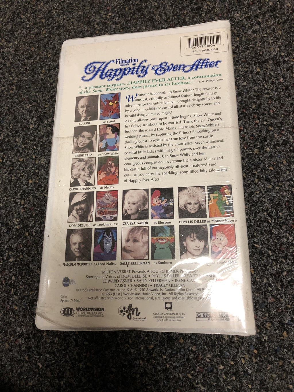 Happily Ever After (VHS, 1995) SEALED3