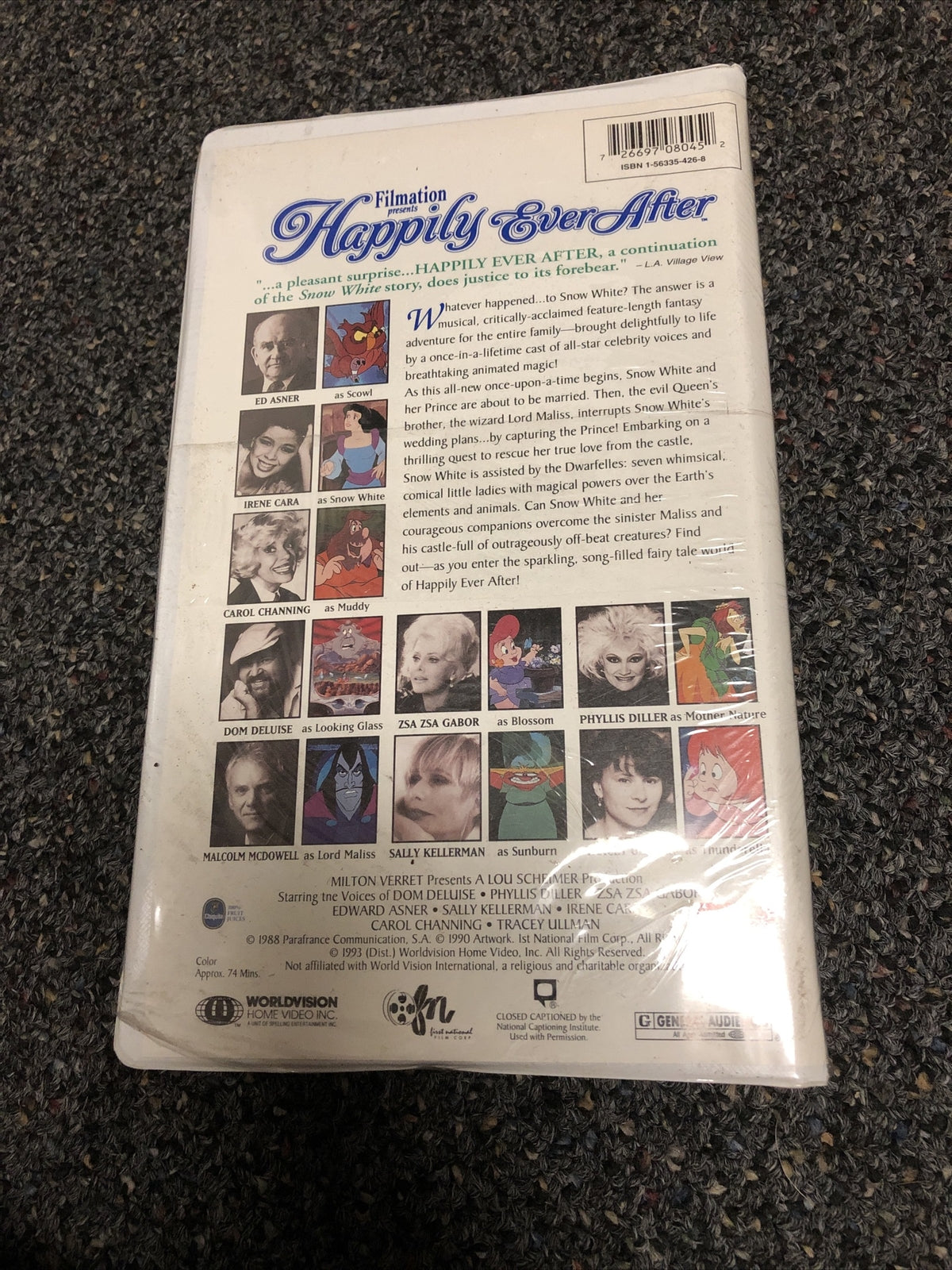 Happily Ever After (VHS, 1995) SEALED3