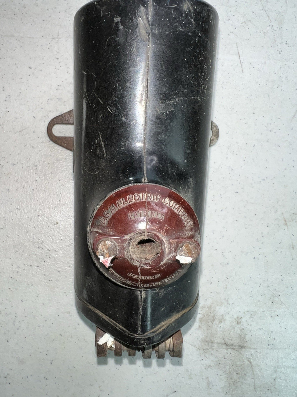 Vintage DSM Electric Motor Generator Starter Industrial Hot Rod2