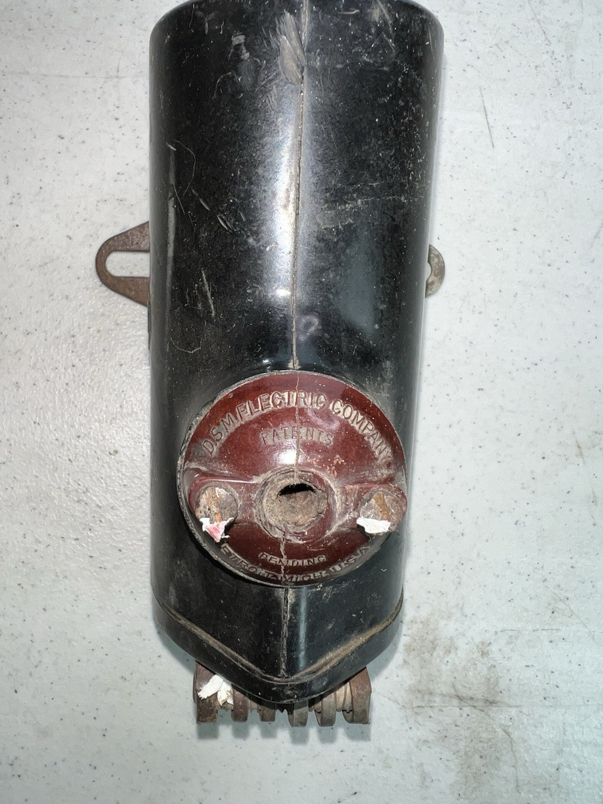 Vintage DSM Electric Motor Generator Starter Industrial Hot Rod2