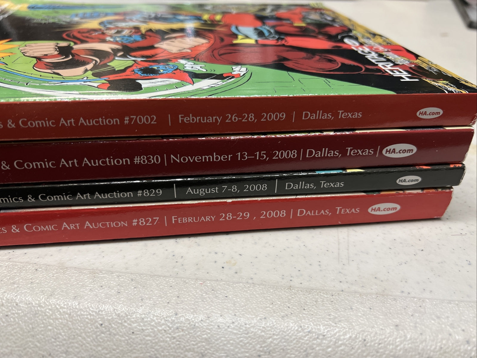 4 Heritage Original Comics Comic Art Auction Catalogs Superhero Comic Catalogs2