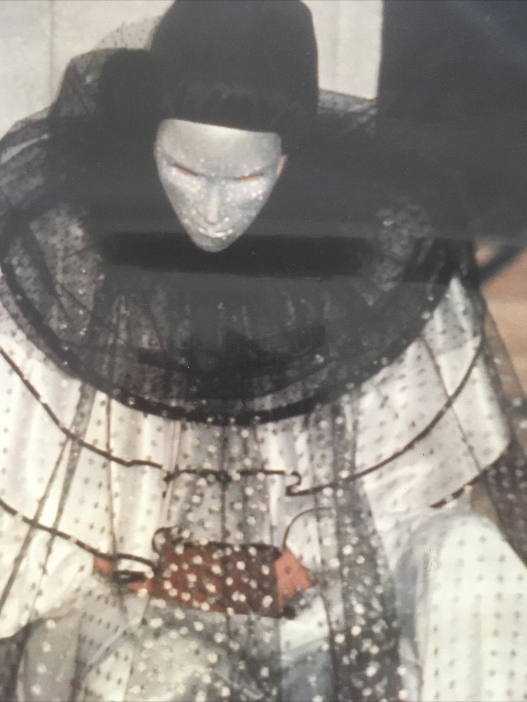 Silvano Bonfa Venezia Mashchere Di Carnevale Photograph Italy Masked Person3