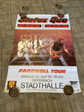 #151 1984 Status Quo Farewell Tour UK Promo POSTER 23” X 33”0