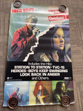 #148 1982 Christine F.  DAVID BOWIE Record Store Promo POSTER 22” X 36”0