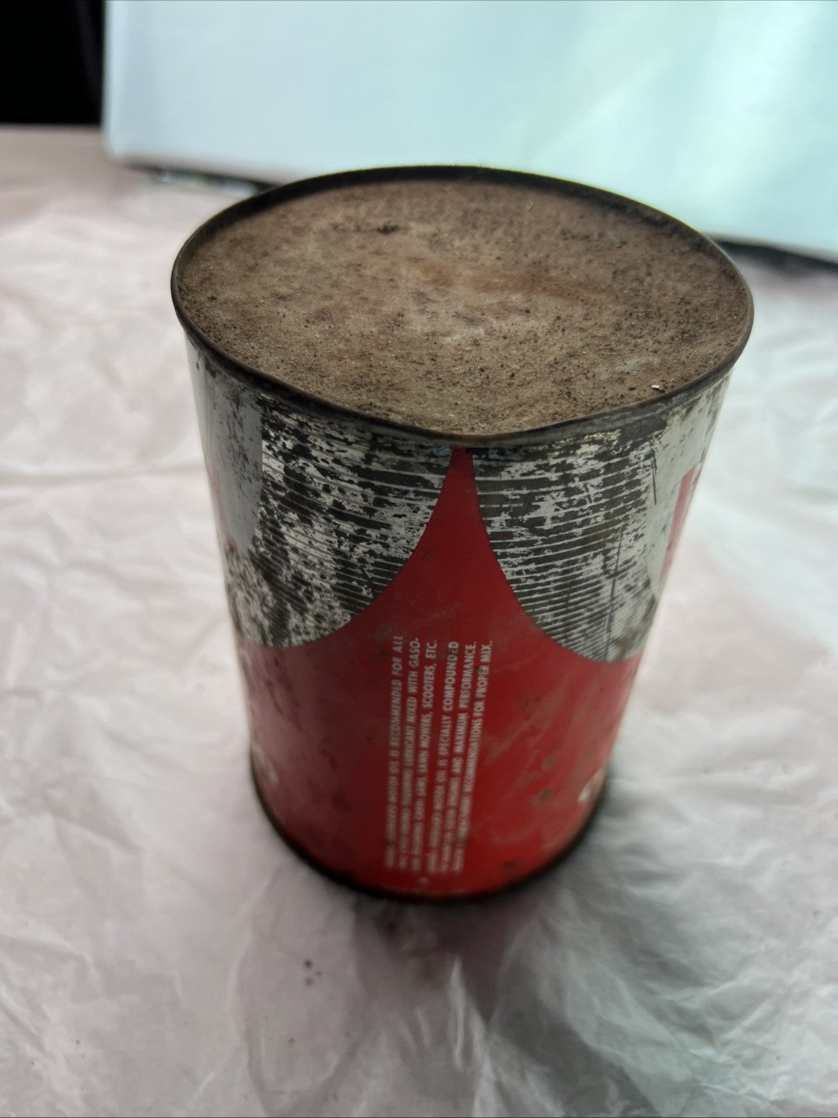 Vintage Veedol Outboard Motor Oil Can – 1 Quart – Tidewater Oil Co.4