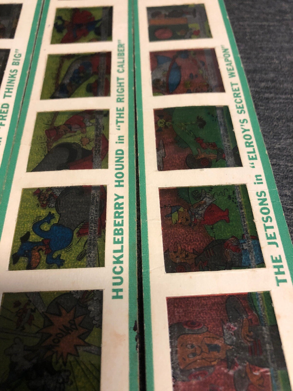 Kenner Color Slides 1963 Casper Bozo Flinstones Magoo Capt Kangaroo Etc 6 Lot3