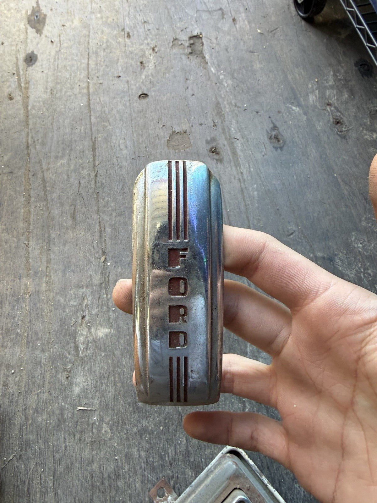 1941 Ford Dash Emblem , Original, 11A7004402B0