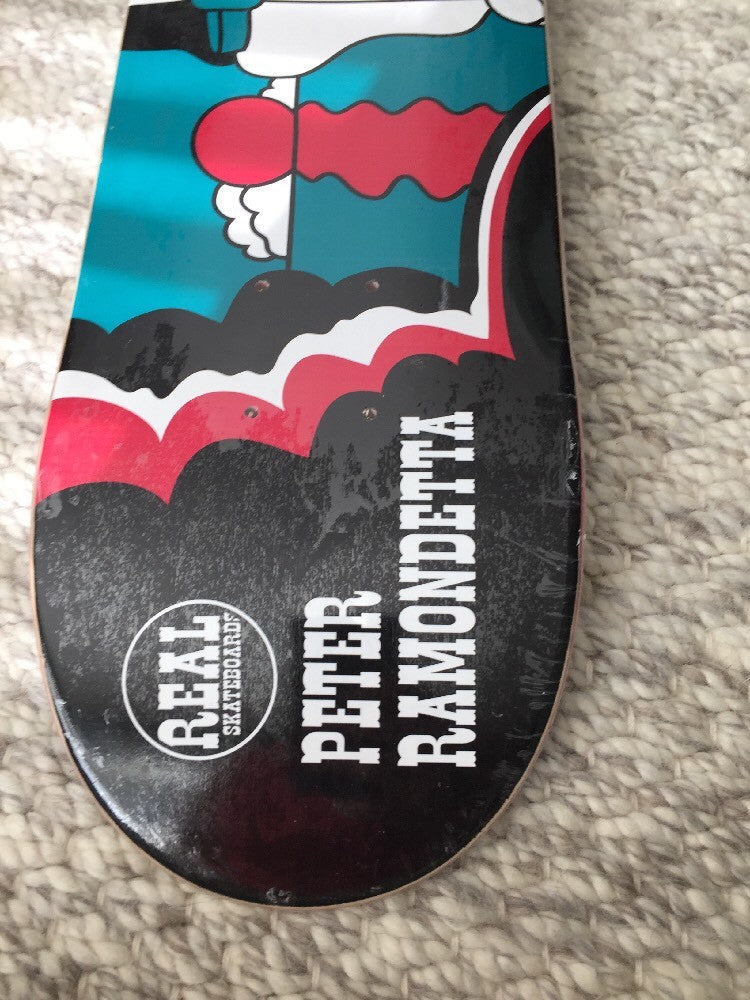 Real Skateboards Peter Ramondetta Skateboard Deck NOS Limited Still Shrinked1
