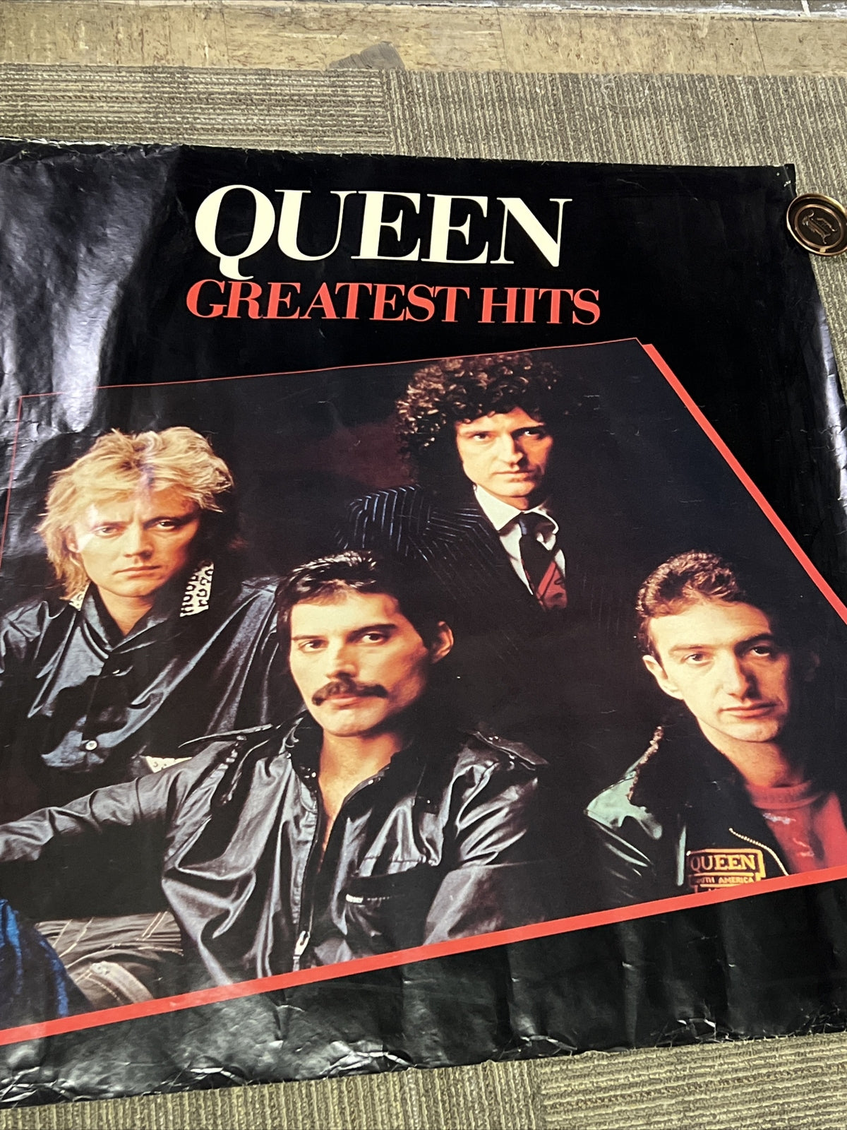 QUEEN "GREATEST HITS" RARE ORIG 1981 LP POSTER0