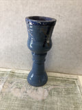 Vintage Pottery Candle Holder 8”x3”0