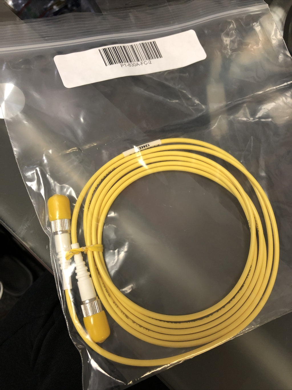 ThorLabs P1-830A-FC-2 Yellow Cable Made In the USA0