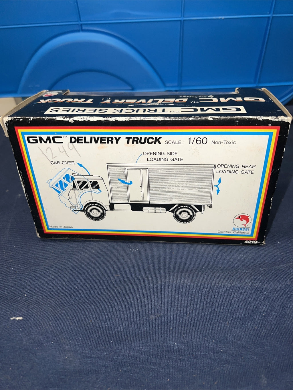  GMC Cabover US Trucking Delivery Truck, Shinsei Mini Power, NOS #42192