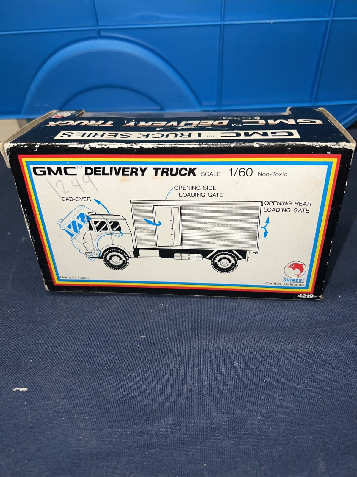  GMC Cabover US Trucking Delivery Truck, Shinsei Mini Power, NOS #42192