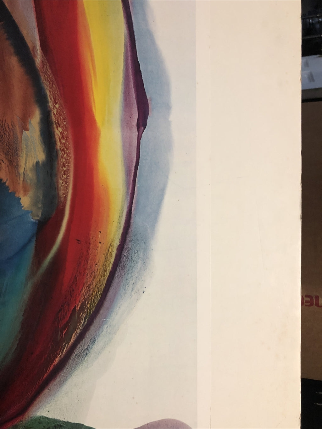 Vintage 1980 Paul Jenkins “Palm Springs Desert Museum” Haddad’s Fine Arts 40x32”7