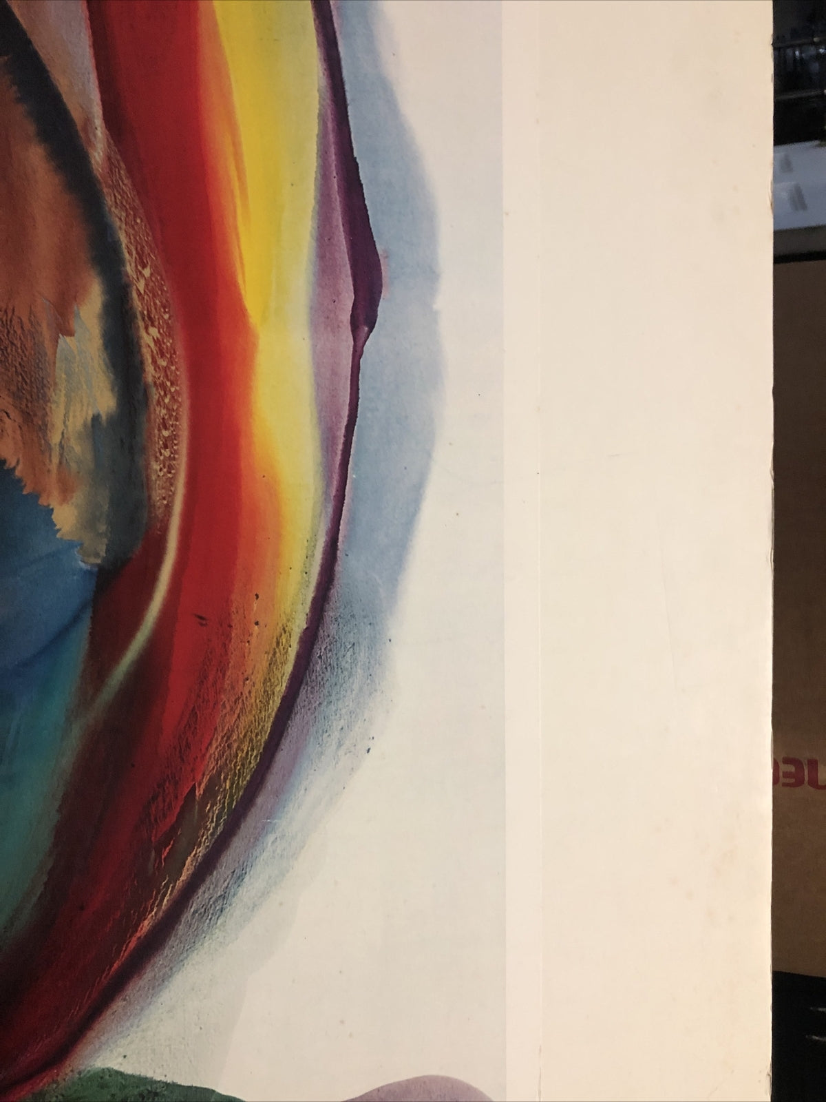 Vintage 1980 Paul Jenkins “Palm Springs Desert Museum” Haddad’s Fine Arts 40x32”7