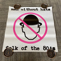 #153 1980s Men Without Hats Folk Of The 80s Record Store Promo Poster 21” X 21”0