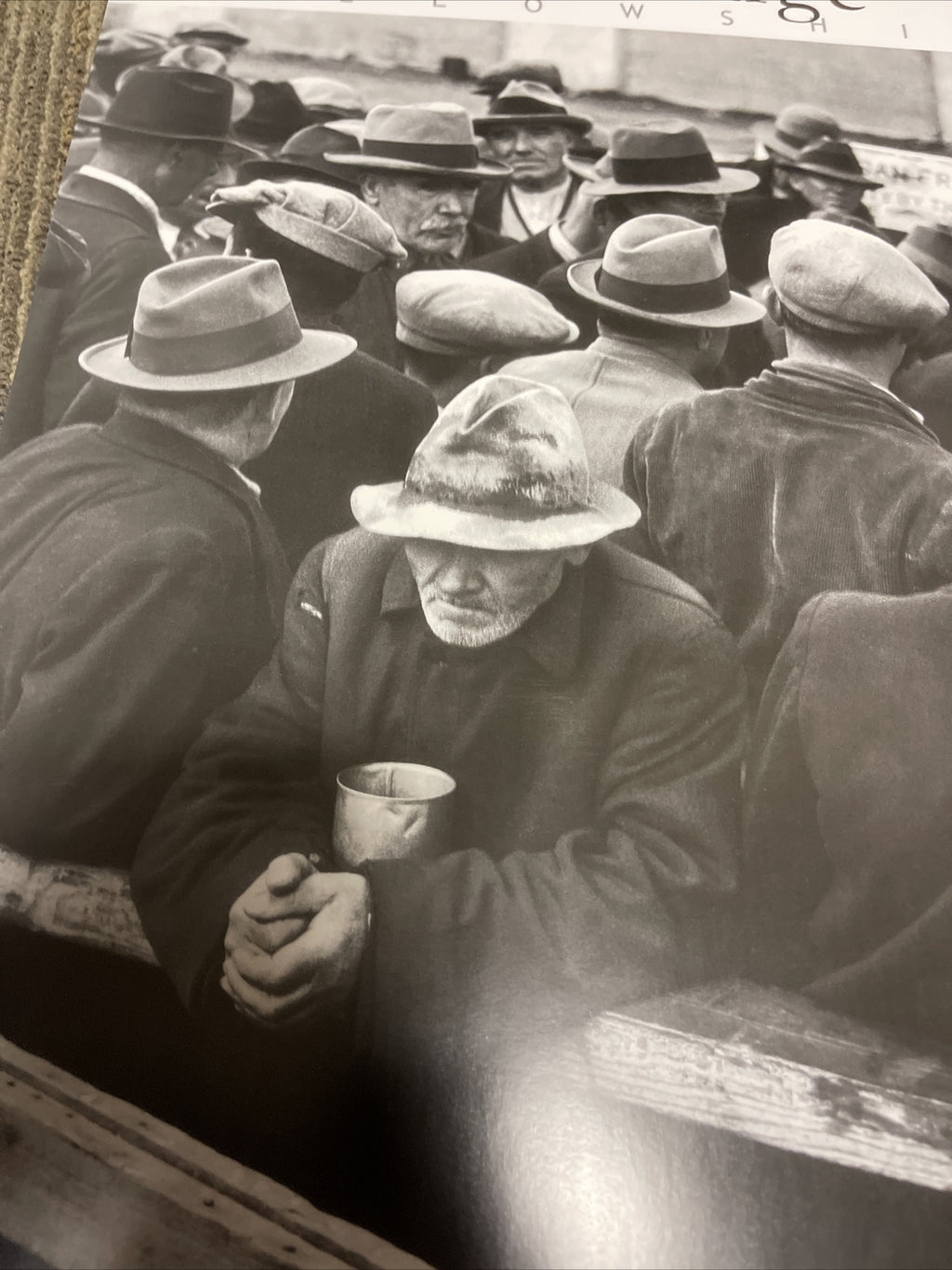 Dorothea Lange Fellowship photograph Poster UC Berkley 20035