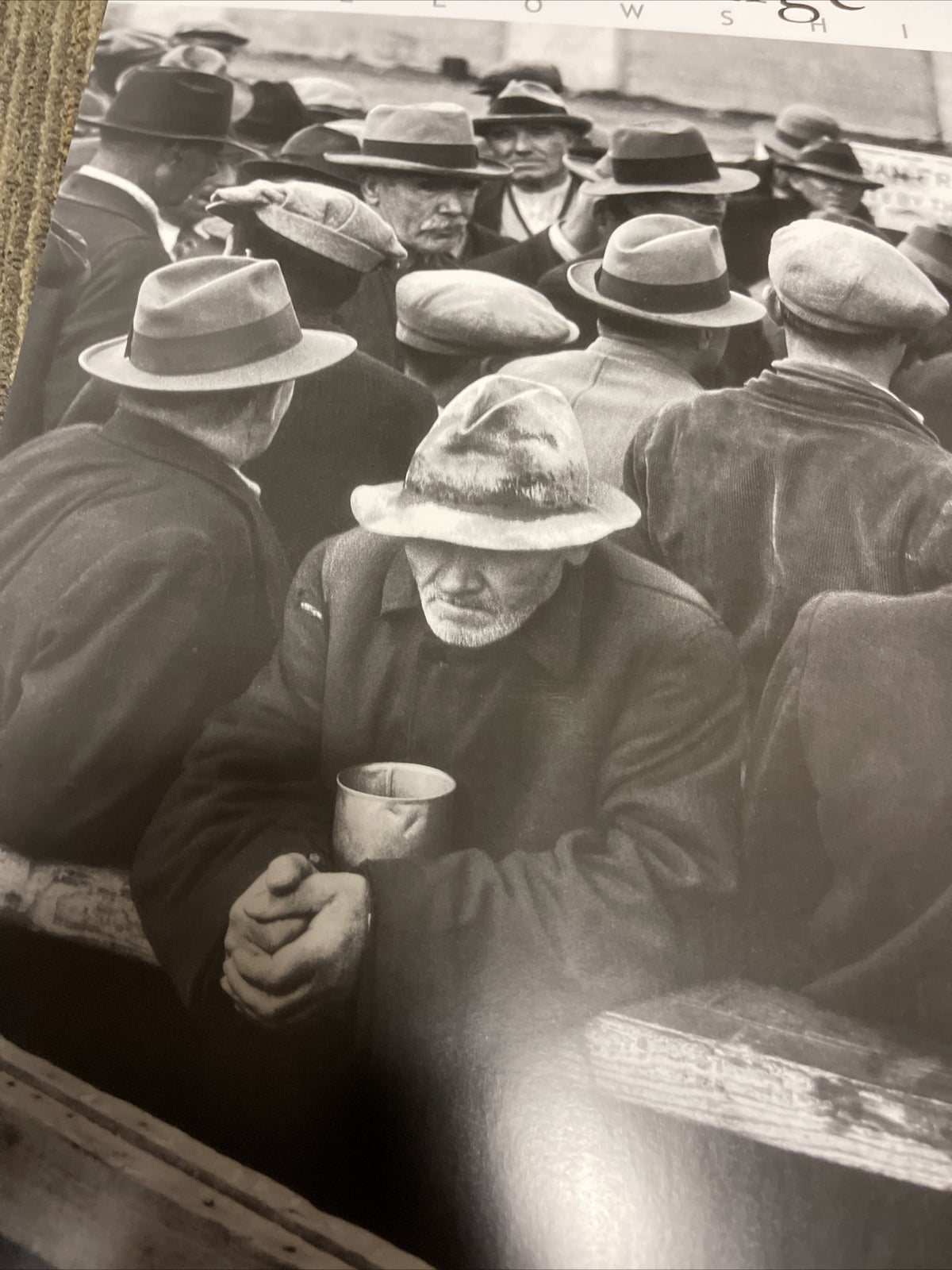Dorothea Lange Fellowship photograph Poster UC Berkley 20035