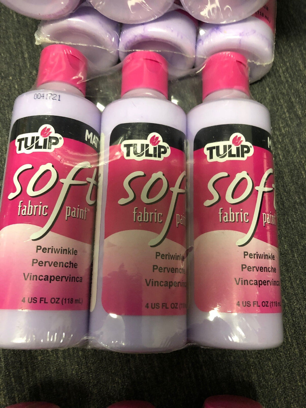 Tulip 20403 Soft Fabric Paint 4oz Matt Periwinkle Set Of 30