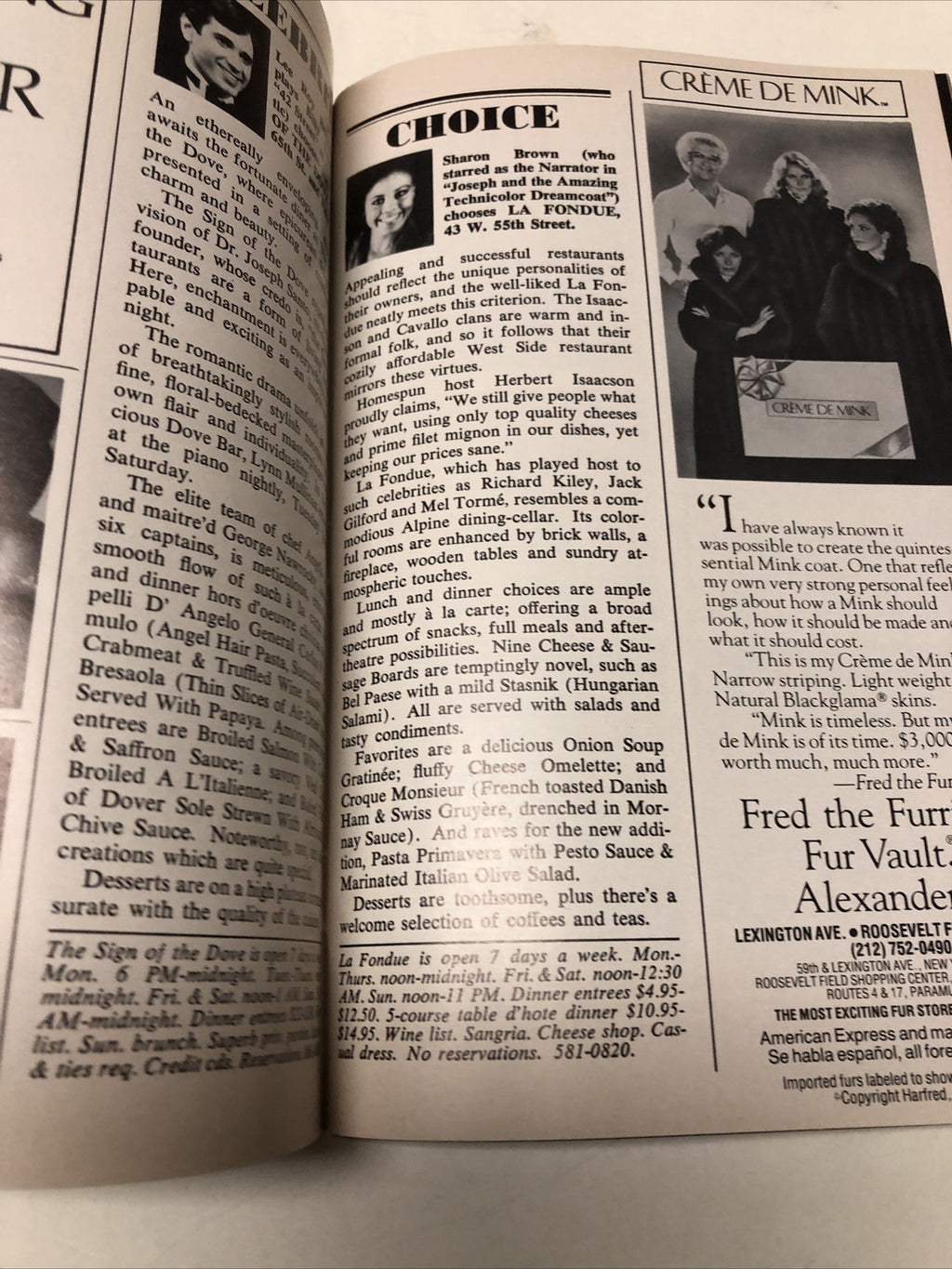 Orig Playbill Broadway La Cage aux folles Hearn, Barry1