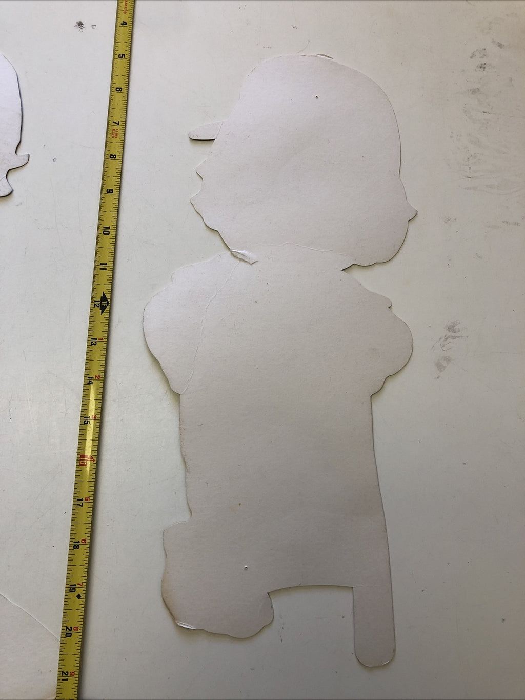 VINTAGE Rare Cardinals Baseball 15" Paper Cut Outs For Children4