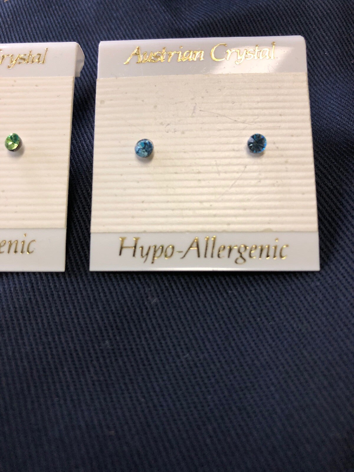 Round Circle Stud Earrings 5mm Light Crystal Made with Swarovski Hypoallergenic3