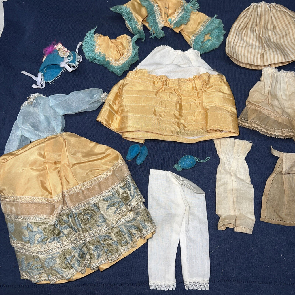 Lot of Antique Vintage Doll Clothing Outfits Unique Handmade5