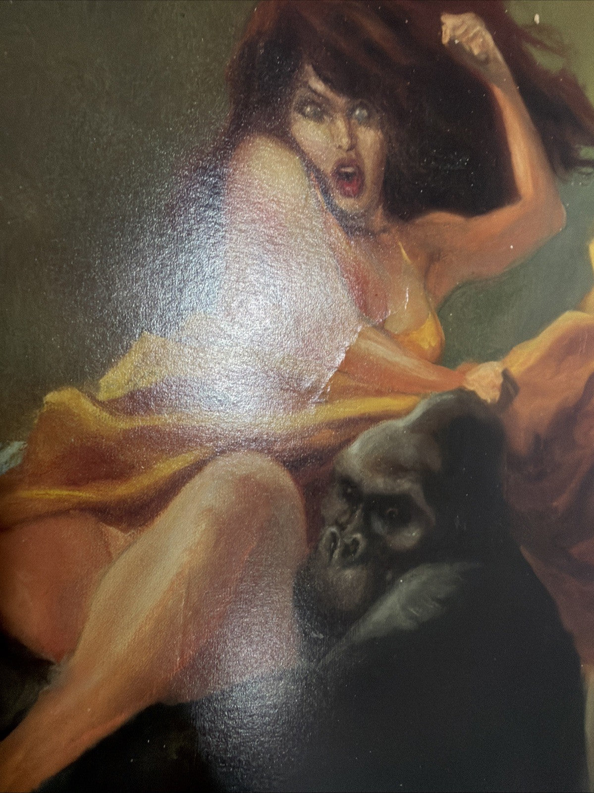 Frank Cho Kidnapped King Kong Jungle Signed Print 2001 SD Comicon Comic Expo1