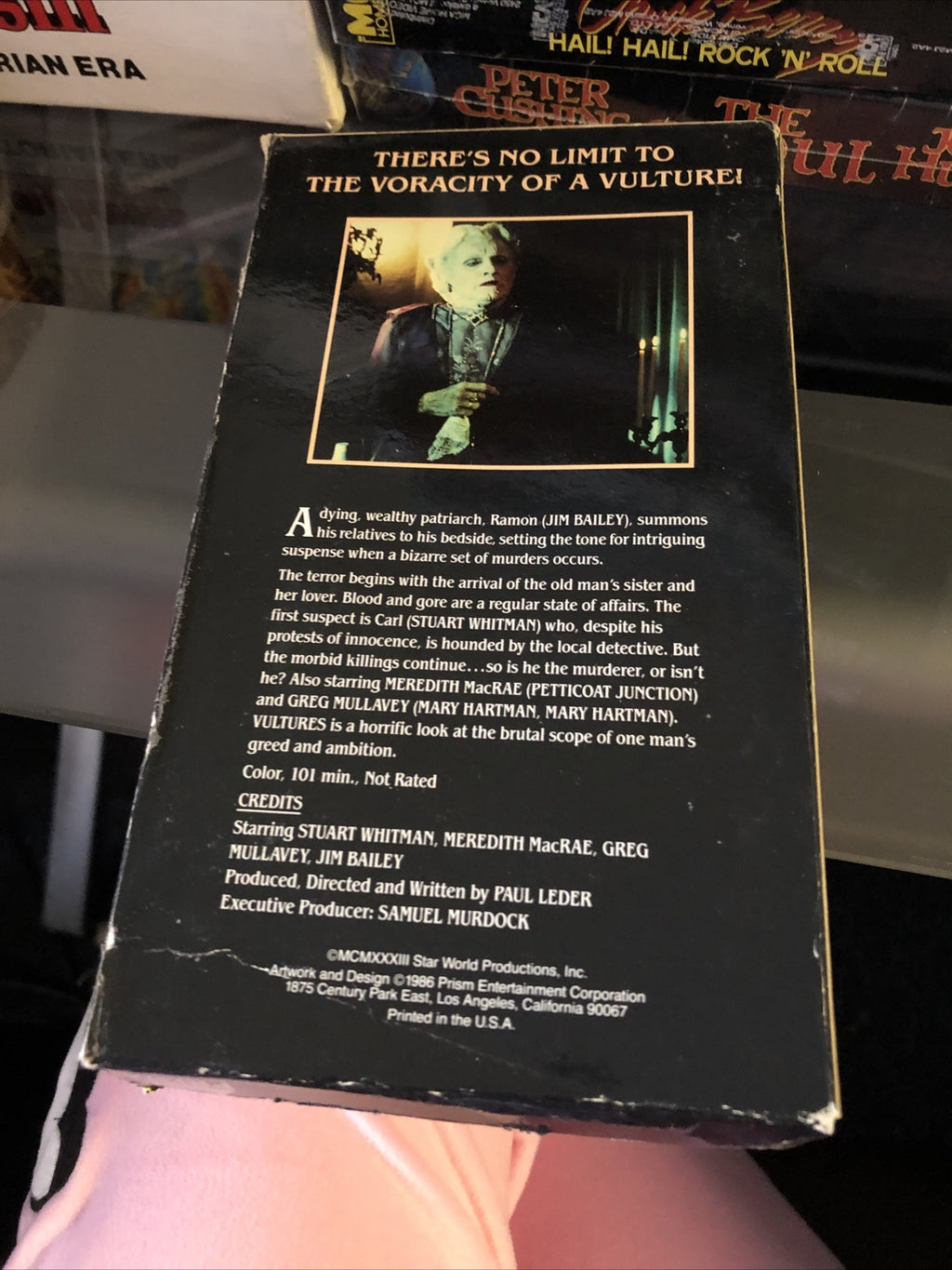 Vultures Beta Tape Not VHS, 1994 Very Rare OOP Horror Stuart Whitman1