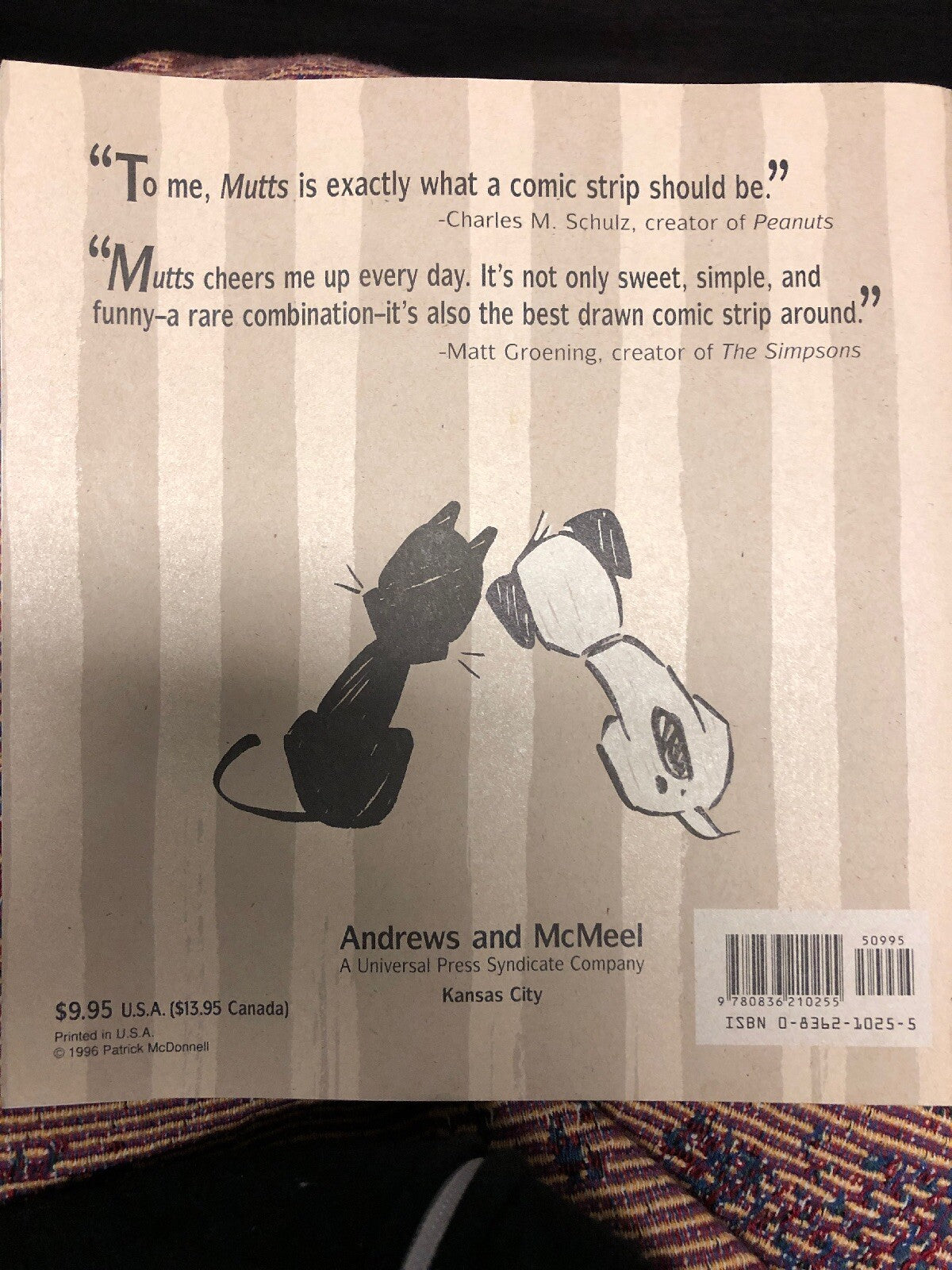 MUTTS by Patrick McDonnell; Charles M. Schulz Creator Of Peanuts Andrew & McMeel1