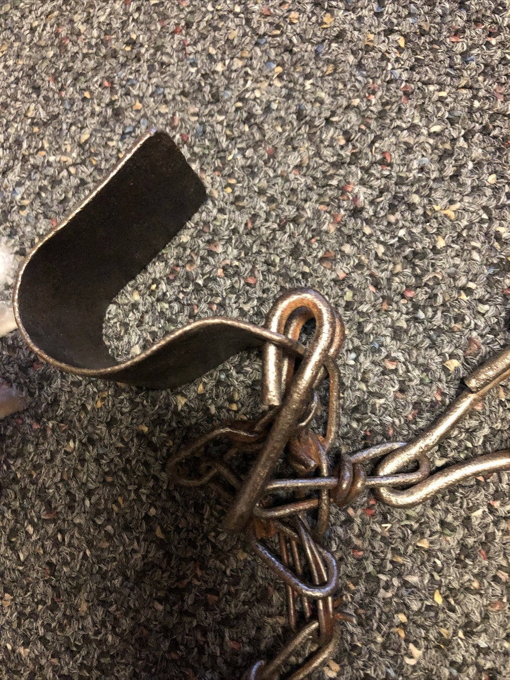Antique Cow Hobbles Kickers Iron Chains Early 1900's2