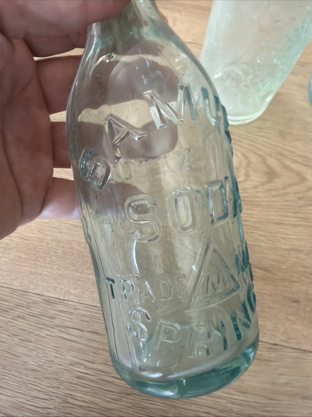 Antique Blob Top Glass Bottle Lot Of 3 Samuel Springs Soda John Howell Appleton1