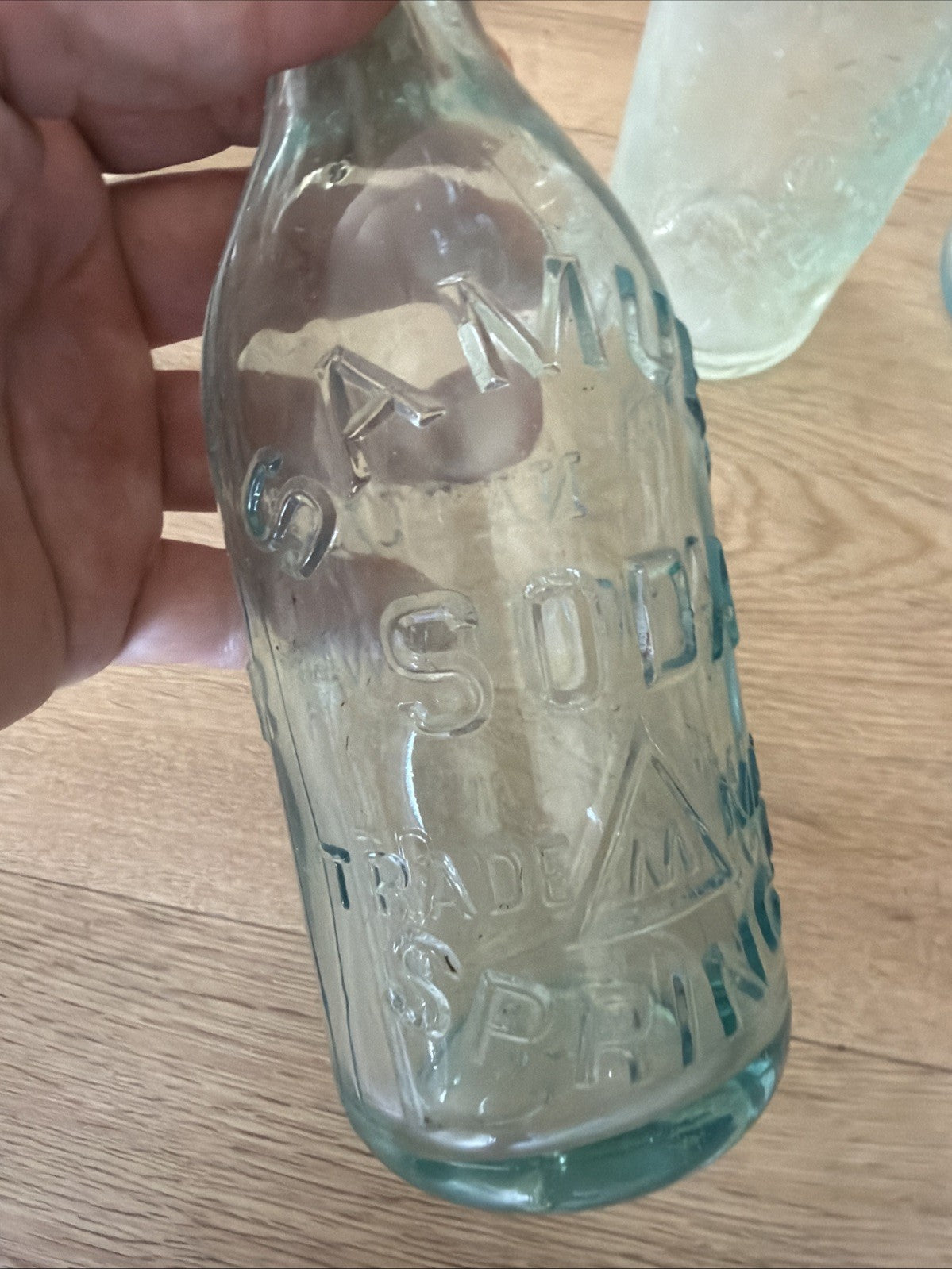 Antique Blob Top Glass Bottle Lot Of 3 Samuel Springs Soda John Howell Appleton1
