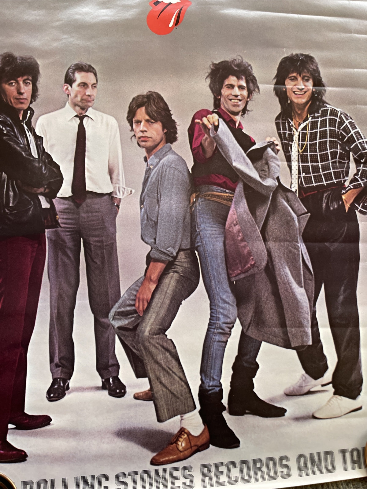 #144 1970s Rolling Stones  Record Store  Promo Poster7