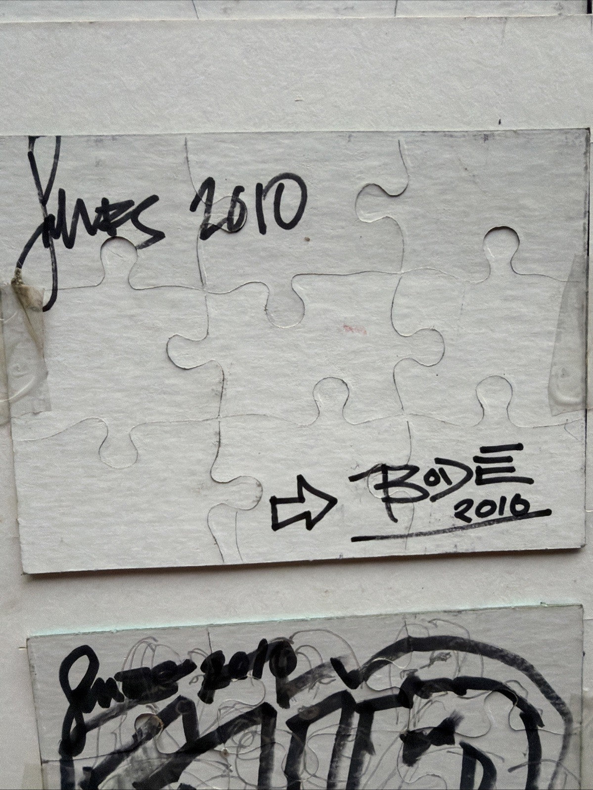 Mark Not VAUGHN BODE CUSTOM hand Drawn Ink PIECE ONE OF A KIND 8” X 20”8