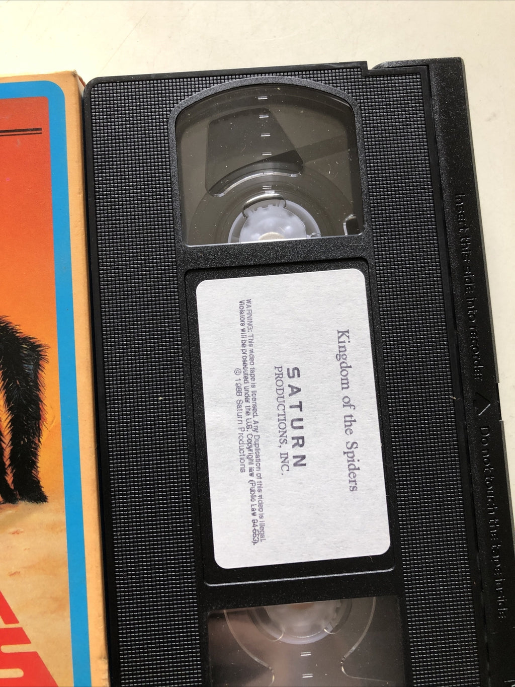 Kingdom Of The Spiders VHS Tarantula Horror1