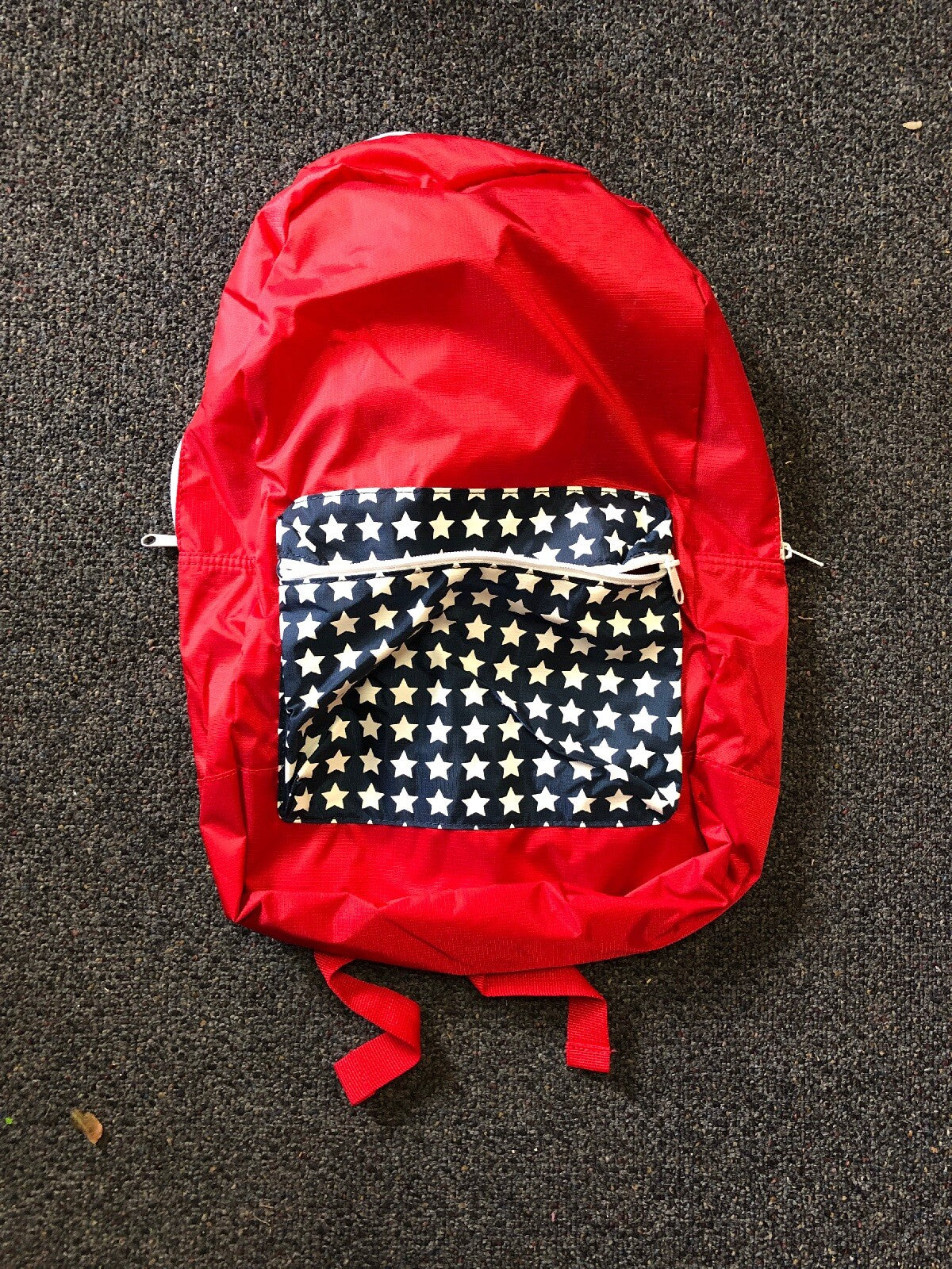 Wemco Frontiersman Lightweight Waterproof Foldable Backpack Red US Flag Theme1